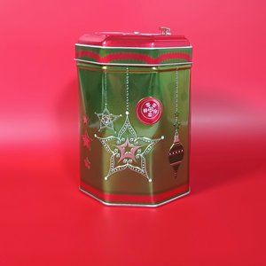 Cookie Tin Music Box Holiday Ornaments Stockmeyer of Germany 2013 Empty